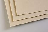 Set mit 2 Packungen mit 5 Bögen Pastellpapier, 360 g/m², 24 x 32 cm, sandfarben