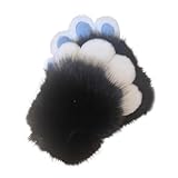 Gissroys Wolf Paws Handschuhe Katzen Handschuh Mit Krallen Animalpfoten Fäden Cosplay Halloween...