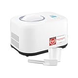 TZS First Austria - Eismaschine 1L mit Kompressor 3 in 1 - Ice Cream Maker 100W selbstkühlend für...