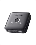 Anker HDMI Switch, 4K 60Hz Bi-Direktionaler HDMI Schalter, Adapter mit 2-in-1 Ausgang, Stilvolles...