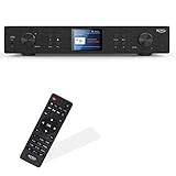 XORO Internetradio HFT 440 mit DAB+ und UKW-Empfang zur Erweiterung Einer HiFi Anlage, 2,4 GHz WLAN,...