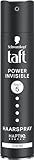 Schwarzkopf Taft Haarspray Power Invisible (250 ml), Haltegrad 5 Haarstyling, Haarspray für alle...