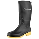 Dunlop Protective Footwear Unisex-Erwachsene Dunlop Dull Gummistiefel, Schwarz, 41 EU