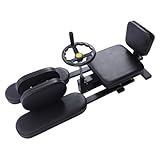 DiLiBee Spagattrainer Fitnessgeräte Beinstretcher Beinspreizer mit Drehkurbel Mechanischer...