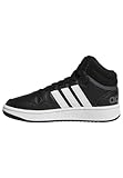 adidas Hoops Mid Shoes Basketball Shoe, core Black/FTWR White/Grey six, 34 EU