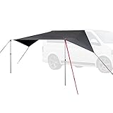 qeedo Motor Tarp Bus Sonnensegel mit UV-Schutz (UV80) & Dark-Coating, Keder; Bänder oder...