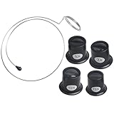 Garneck Kopfband Lupe für Uhrmacher mit Ergonomischem Design Robustem Glas Leicht und Tragbar für...