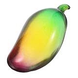VALICLUD Bunte Mango Kristall Figur Realistische Tischdekoration Minimalistisches Design für und...