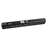 Laroal Tragbarer Hand-Dokumentenscanner, A4-Scanner, 900 DPI, hohe Auflösung, Scannen im JPG- und...