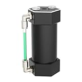 Asukohu Professionelle PC Wasserkühlung Aluminium Wärmeübertragung Geräuscharm 360-Grad Rotation...