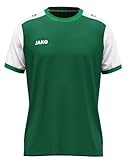 JAKO Unisex Kinder Trikot Dynamic, Kurzarm, dunkelgrün/weiß/grün, 116
