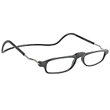 CliC Eyewear - Clic Base - Farbe: Schwarz - Stärke: +2.5 - Klassische Lesebrille - Rechteckige Form...