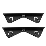 TOPINCN 2-teilige Herdlückenabdeckung, Edelstahl-Herdlückenfüller, Herdblende-Set,...