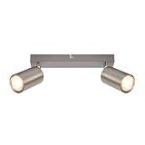 BRILONER - Deckenlampe schwenkbar, GU10 Fassung, max. 9 W, Deckenleuchte, Lampe, Wohnzimmerlampe,...