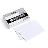 Miquelrius – Karteikarten, 100 glatte Notizkarten, Lernkarten, 200 g/m² Offset-Kartenpapier,...