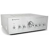 Skytronic AV400 Mini Verstärker HiFi 4 Kanal 400 Watt Vollverstärker Stereo HiFi, kompakt, 4X RCA...