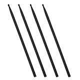 TOVINANNA 4 Stück Drumsticks aus Kohlefaser Leichte Percussion Sticks mit Rutschfestem Griff...