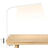 Lepro LED Schreibtischlampe Klemmbar, Tischlampe Architektenlampe mit Schwenkarm, Augenschutz...