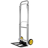 MISTER TOOL Alu-Sackkarre 90kg: Leichte und stabile Transportlösung für den Alltag, 390 x 240 mm...