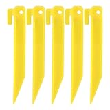 Leichte Nylon-Hering-Bodennägel, Schraubzeltnägel, Camping-Schraubpfähle für Gefrorene Erde,...