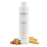 Jean & Len Conditioner Repair Keratin & Mandel, für strukturgeschädigtes Haar, bändigt Frizz und...