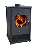 Prometey EEK A+ Kaminofen EKO 96175 Anthrazit Holzofen 10,2 kW Kamin Ofen Dauerbrandofen...