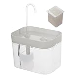 Katzenwasserbrunnen - tragbarer Wasserspender, stilvoller Haustierbrunnen | Multifunktional...