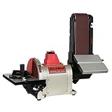 BUCKTOOL 500W Band-Tellerschleifer mit Zubehör | Bandschleifmaschine mit Schleifbandgeschw. 552...