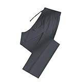 Hose mit geradem Bein für Damen, zierlich, Stretch-Hose, Kordelzug, elastische Taille, leichte...