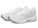 Mizuno Wave Rider 28 Herren-Laufschuh, White-Ultimate Grey, 10