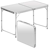 Klappbarer Multifunktionstisch Mehrzwecktisch Campingtisch Klapptisch Markttisch höhenverstellbarer...