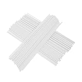 Kichvoe 100 Stück Lutscher Papierstäbchen Candy Sticks für DIY Cake Pop Schokolade Süßigkeiten...
