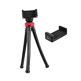 SWOOMEY 1 Stück Einstellbares Tischstativ mit Schraube und für Smartphone für Vlogging und Live...