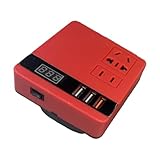 Laikoutd Multifunktions Spannungskonverter Adapter Batterie Steckdose Effiziente Wechselrichter...