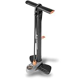 SKS GERMANY AIRCONTROL 8.0 Standpumpe (Luftpumpe für alle Ventilarten, verlängerter Schlauch,...