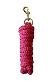 Rhinegold 0 Luxe Lead Rope-Raspberry Führleine, Himbeere, Einheitsgröße