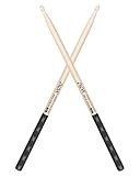 Drumsticks, American Hickory Drumsticks, Drumsticks für Drum, rutschfester Griff, Percussion...