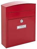 ARREGUI Compact E5736 Briefkasten aus Verzinktem Stahl, Größe S (DIN A5 Post), Wandbriefkasten...