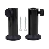 Stockhalter Karpfenangeln Bühnenständer mit Schrauben Angelrute Aluminium Rutenständer Tackle...