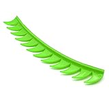 Helm-Aufkleber, schmutzabweisend, Gummi, Biker, Motocross, Mohawks, Spikes für Dirt Pit Biker,...