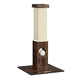 Feandrea Kratzbaum, Kratzstamm, Katzenbaum, 10 cm Dicker Stamm, Kratzsäule aus natürlichem...