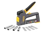 STANLEY FatMax Handtacker Tacker für Holz 6-in-1 TR75 (rückschlagsfrei, Tacker für alle...