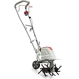 IKRA Elektro Bodenhacke Kultivator FEM1500, flexible Arbeitsbreite 17-45cm, Arbeitstiefe bis 23cm