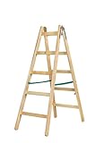 Systafex 2x5 Stufen 1,55m Leiter Doppelstufenleiter Malerleiter Elektrikerleiter Stehleiter...