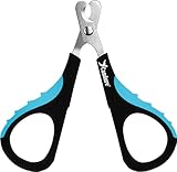 Candure Profi Krallenschere für Hunde und Katzen mit Nagelfeile Edelstahl Krallenzange Hohe...