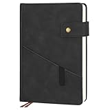 Notizbuch A5 Liniert, Journal Notebook mit 180 Blatt/360 Seiten Hardcover PU Leder Notizbuch mit...