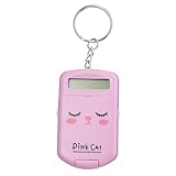 Homoyoyo 2stücke Mini-taschenrechner Aus Hochwertigem Kunststoff Leicht Tragbar Mit Cartoon-Design...