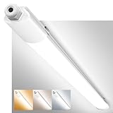 zemty Feuchtraumleuchte LED Röhre 120CM, 3000K/4000K/6500K 36W 3960LM LED Deckenleuchte, IP65...