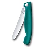 Victorinox Swiss Classic Faltbares Picknick-Messer für Wanderungen, Obst, Gemüse, Brötchen,...
