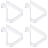 DIAONIAN 4 Stücke Tischklammern,Tischdeckenklammern,Tischklammern für...